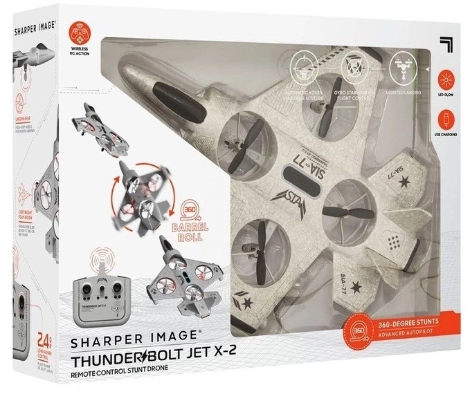 Sharper Image Drone Thunderbolt Jet X-2