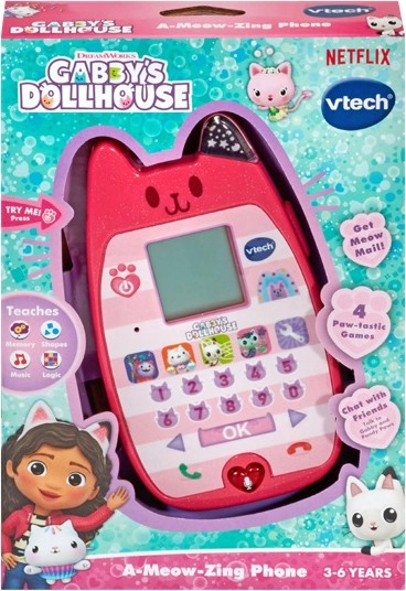 VTech Gabby’s Dollhouse A-Meow-Zing Phone