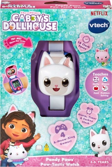 VTech Gabby’s Dollhouse Pandy Paws’ Paw-Tastic Watch