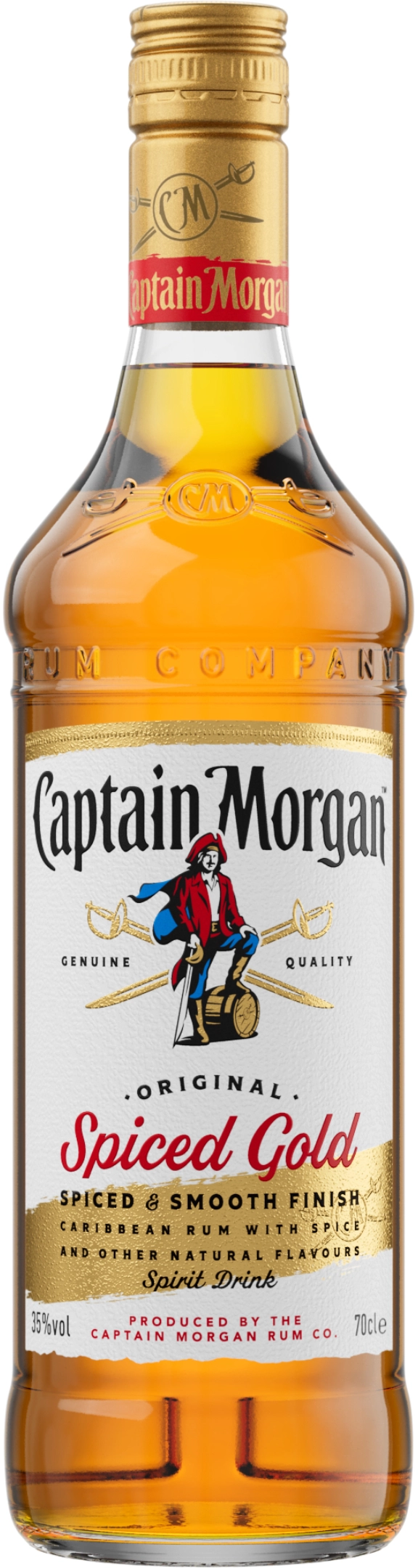 Captain Morgan Spiced Gold 700mL