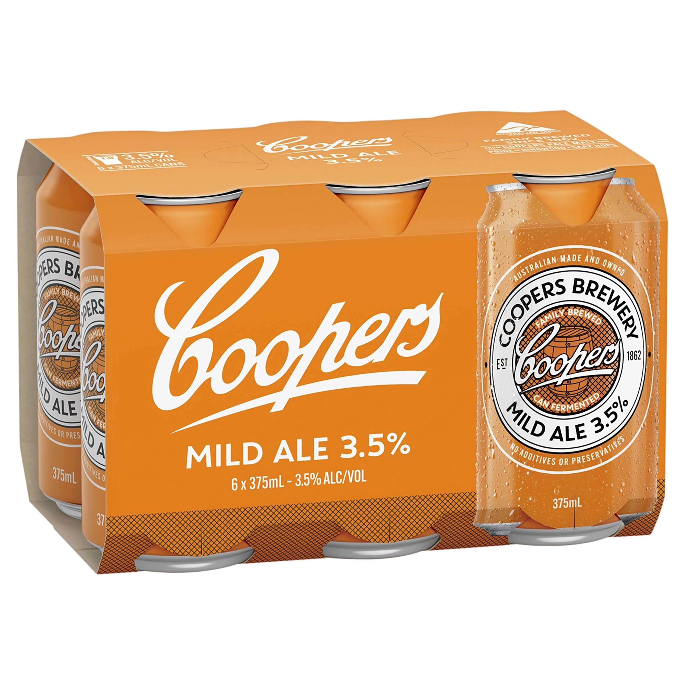 Coopers Mild Ale Cans 375mL