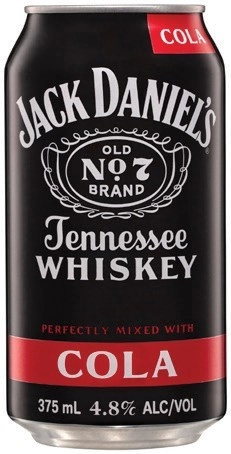 Jack Daniels 4.8% Varieties 10 Pack