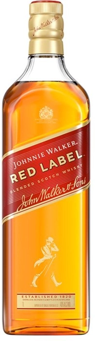 Johnnie Walker Red Label Scotch 1 Litre