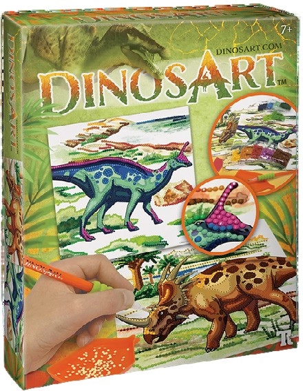 DinosArt Dazzle By Number