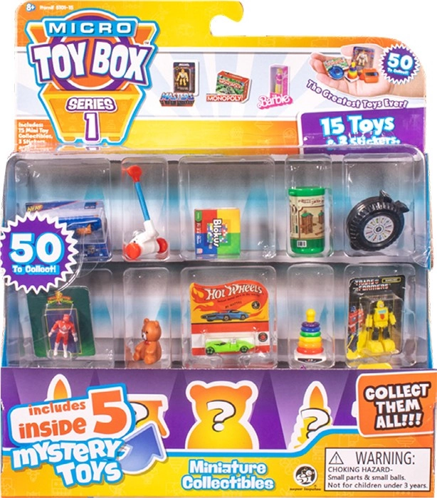 Micro Toybox Series 1 15 Pieces With Box