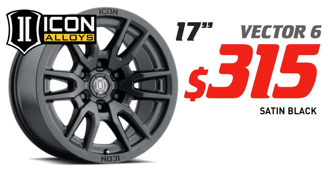 17" WHEEL - ICON VECTOR 6