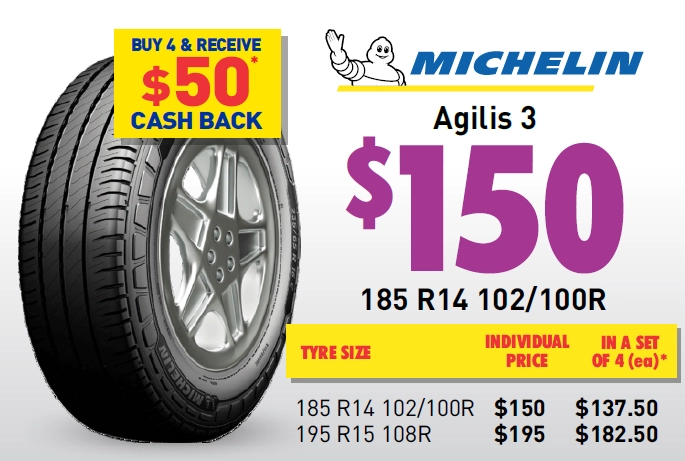 TYRE - MICHELIN AGILIS 3