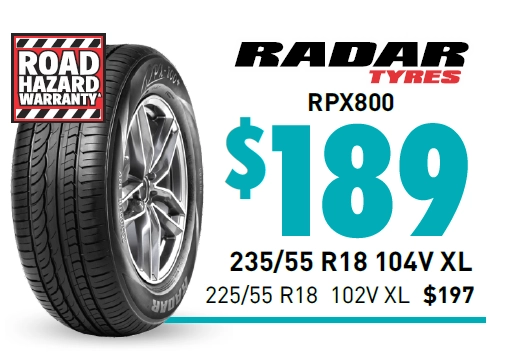 TYRE - RADAR RPX800