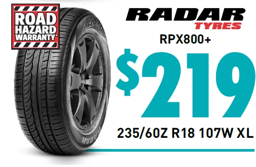 TYRE - RADAR RPX800+