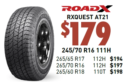 TYRE - ROADX RXQUEST AT21