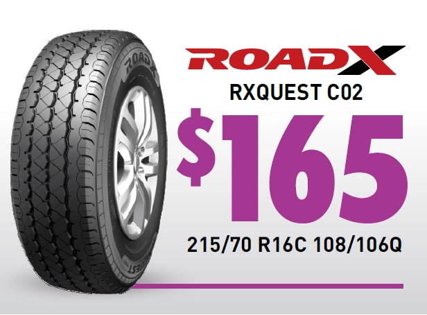 TYRE - ROADX RXQUEST C02