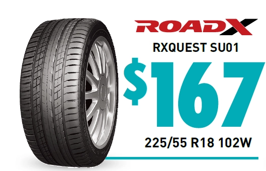 TYRE - ROADX RXQUEST SU01