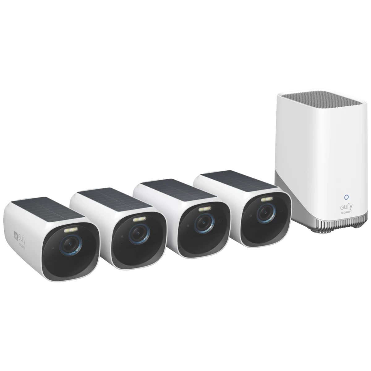 eufy Security Eufycam 3  (4 Pack) & Homebase 3