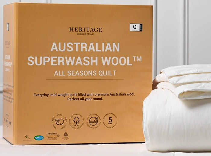 Heritage All Seasons Wool Quilt