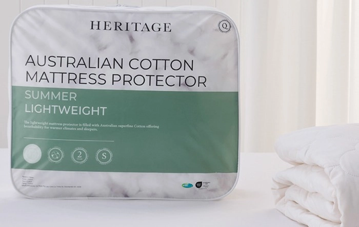 Heritage Cotton Quilted Mattress Protector