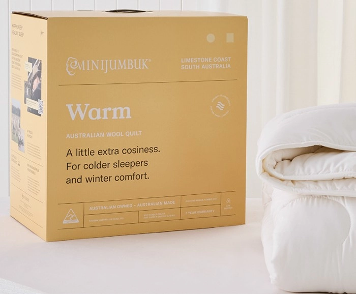 MiniJumbuk Warm Wool Quilt