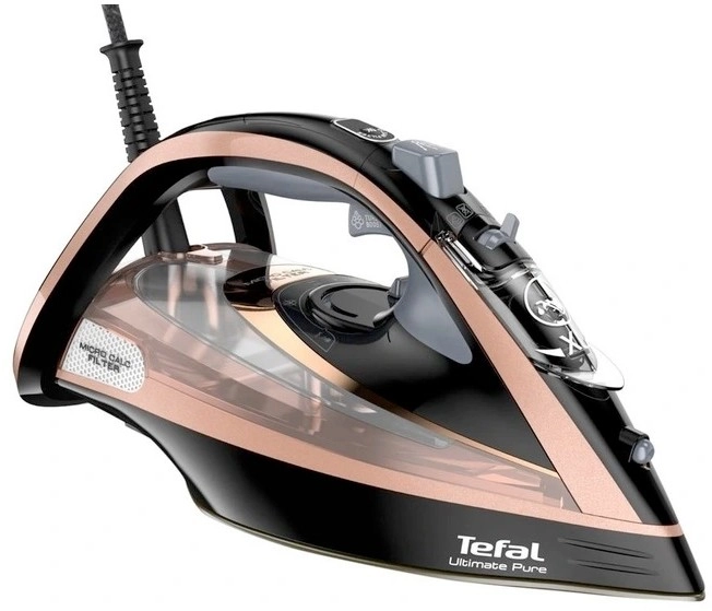 Tefal Ultimate Pure Steam Iron in Black