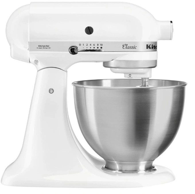 KitchenAid Classic Mixer in White