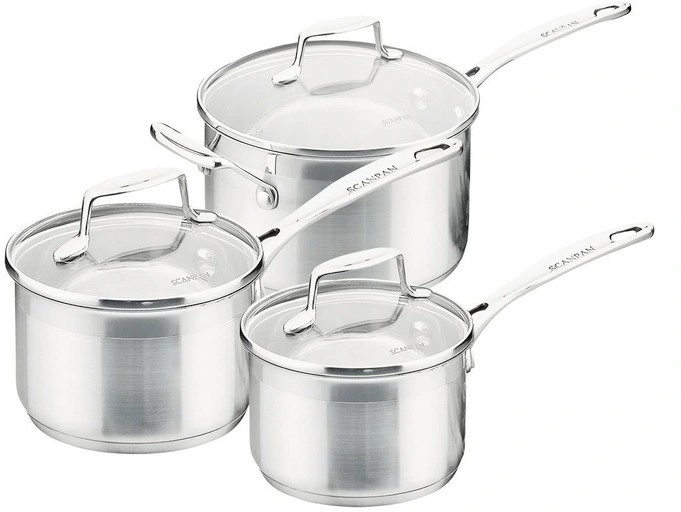 Scanpan 3pc Impact Saucepan Set