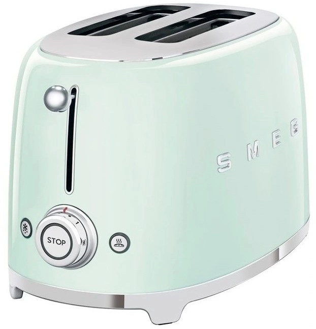 Smeg 50’s Style 2-Slice Toaster in Green