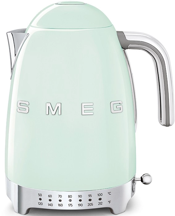 Smeg 50’s Style Variable Temperature Kettle in Green