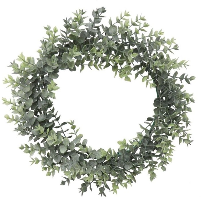 30% off Eucalyptus Wreath Green 38.1 x 7.62cm