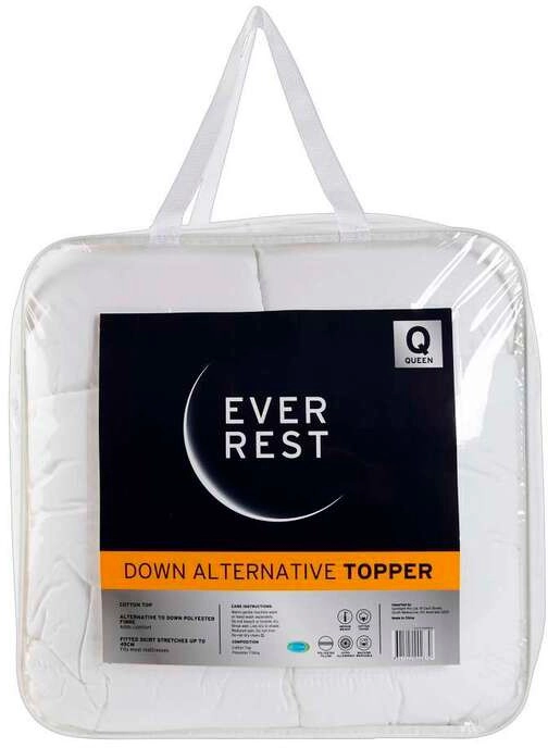 30% off Ever Rest Down Alternative Mattress Topper