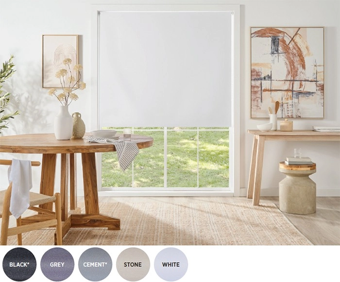 40% to 50% off Hudson Blockout Roller Blinds