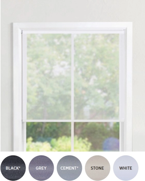 40% to 50% off Hudson Sheer Roller Blinds