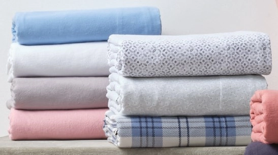 50% off Brampton House Flannelette Sheet Set