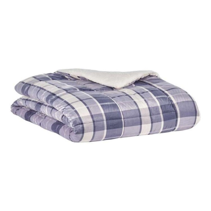 50% off KOO Printed Sherpa Reversible Blanket