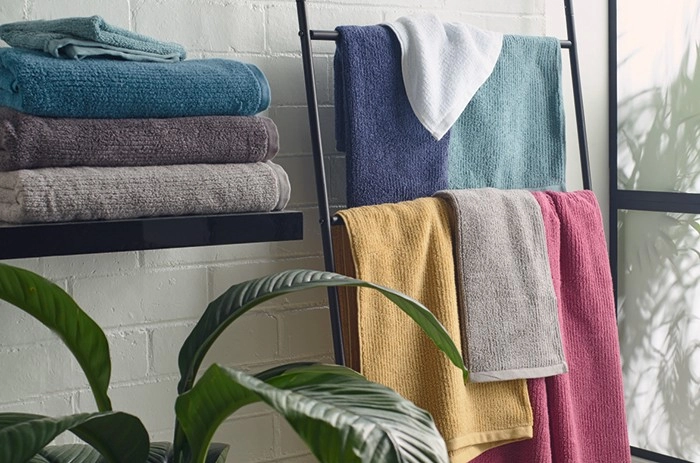 Brampton House Zero Twist Ribbed Towel Range