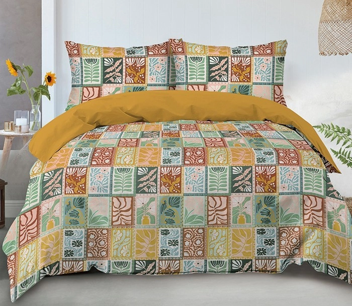 Emerald Hill Retro Quilt Cover Set