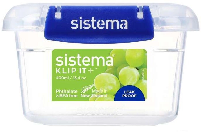 Sistema Klip It Plus Rectangle Container 400ml