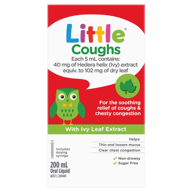 Little Coughs For Coughs & Chesty Congestion Relief 200ml