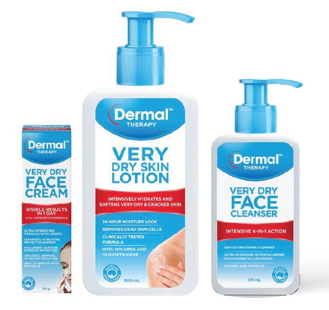 Dermal Therapy Selected Range