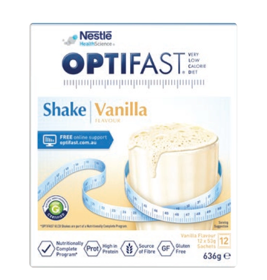 Optifast VLCD Shake Vanilla 12 pack