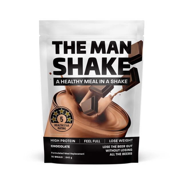 The Man Shake Meal Replacement Chocolate 840g