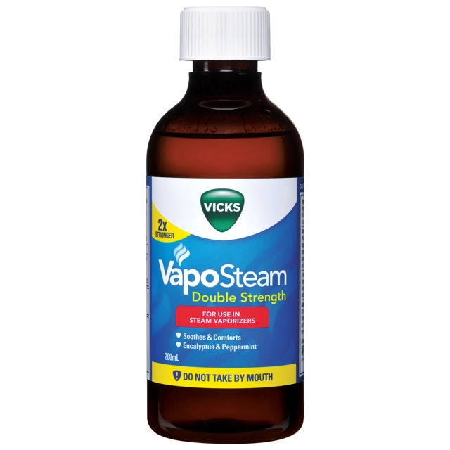 Vicks Vaposteam Double Strength Inhalant 200ml