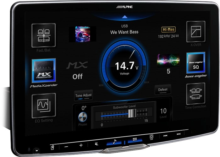 Alpine 11” WXG Display Digital Multimedia Head Unit