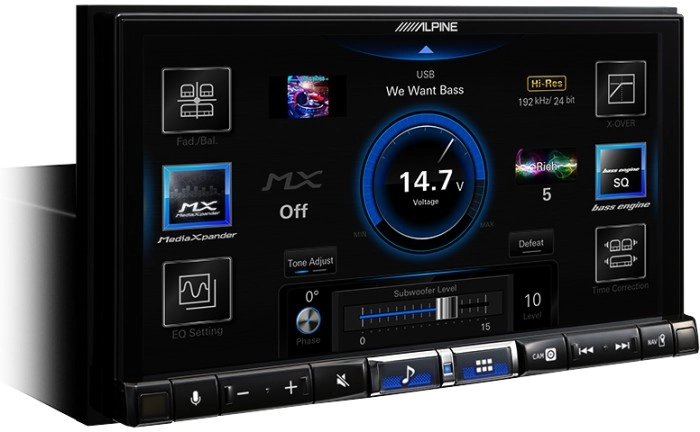 Alpine 7” WXGA Display Premium Head Unit