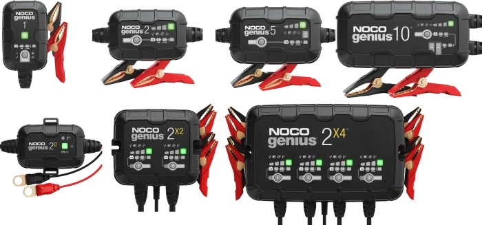 NOCO Genius Smart Battery Chargers and Maintainers