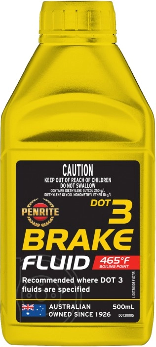 Penrite Brake Fluid Dot 3 500mL