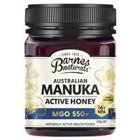 Barnes Naturals Australian Manuka Honey 500g MGO 550+