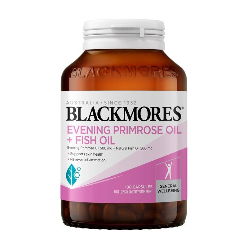 Blackmores Evening Primrose Oil + Fish Oil 100 Capsules