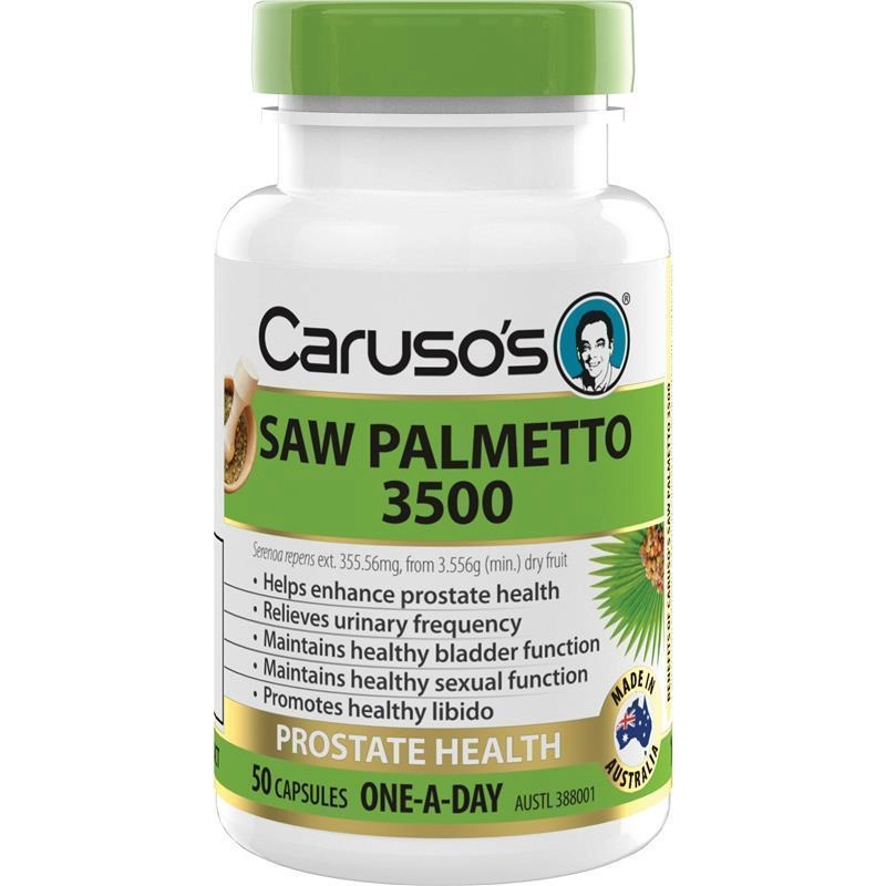 Caruso’s Saw Palmetto 3500 50 Capsules