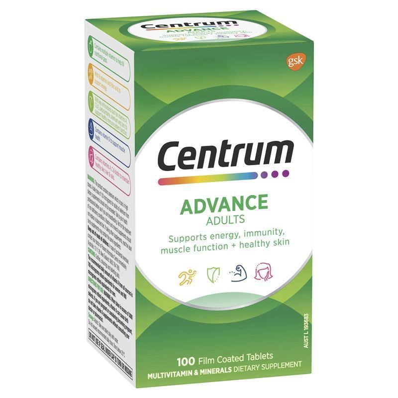 Centrum Advance 100 Tablets