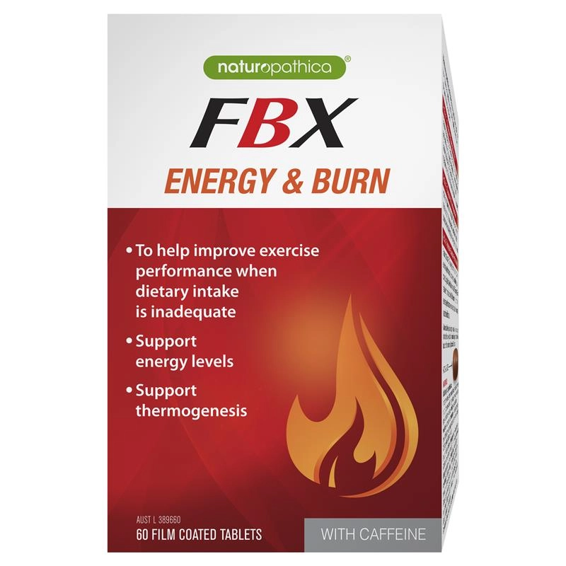 FBX Energy & Burn 60 Tablets