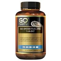 GO Healthy Oyster Plus Zinc 1-A-Day 120 Vege Capsules