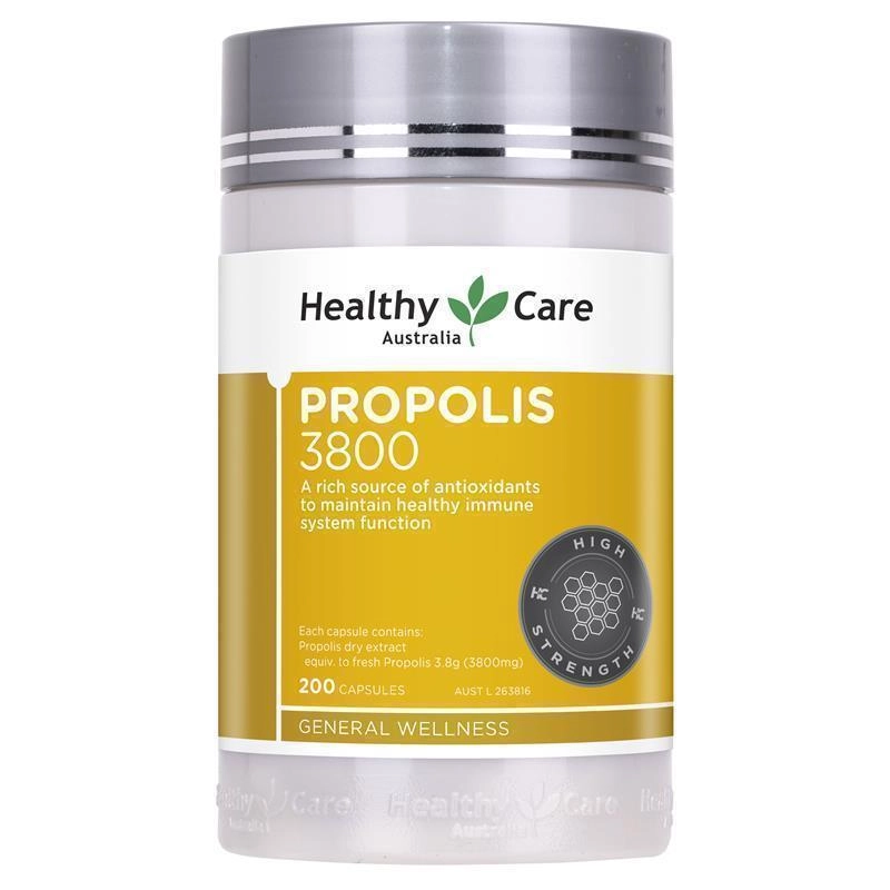 Healthy Care Propolis 3800 200 Capsules